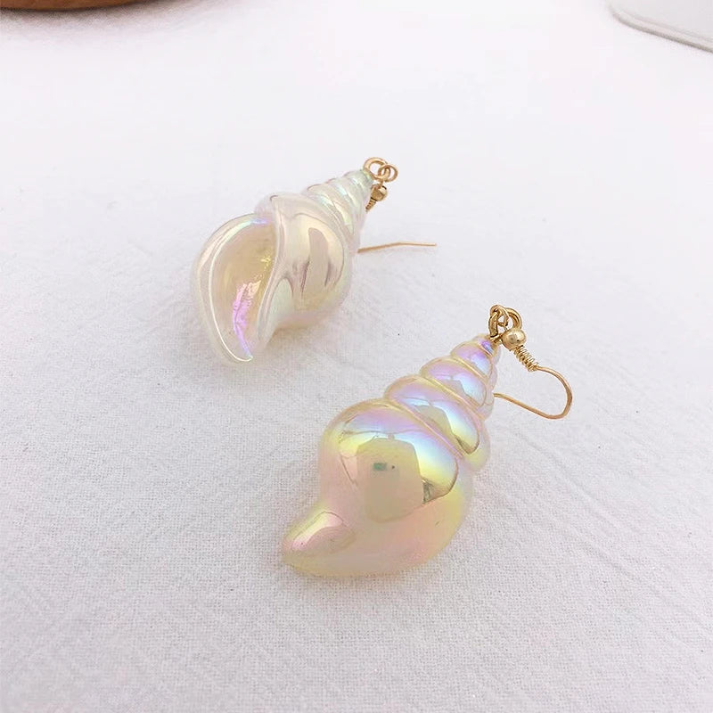 Shiny Shell Earrings