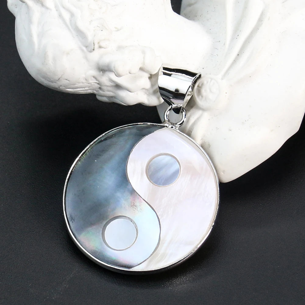 Yin Yang Shell Pendant