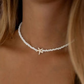 Thin Starfish Necklace