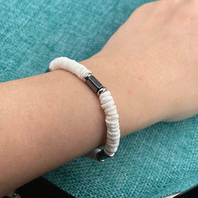 Puka Shell Bracelet Men