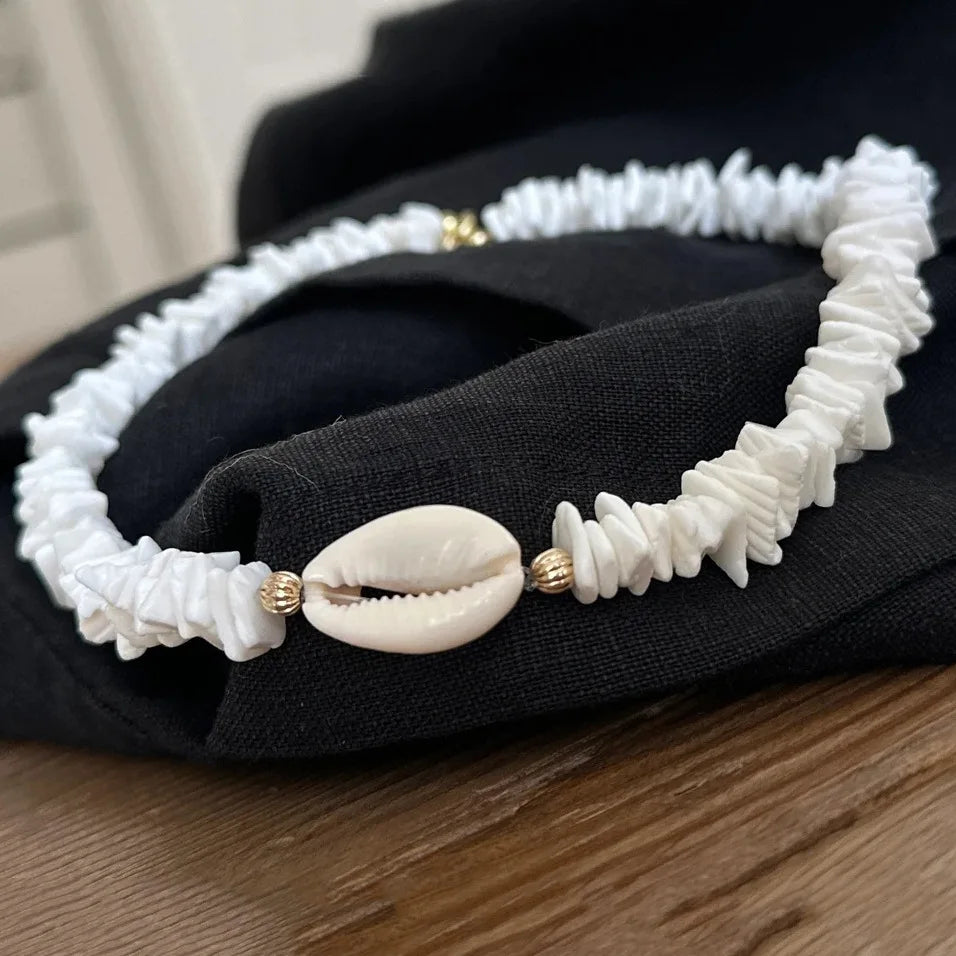 Puka Shell Choker Necklace