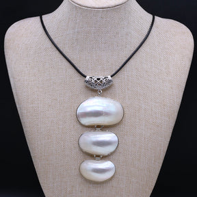 Mother Of Pearl Shell Necklace