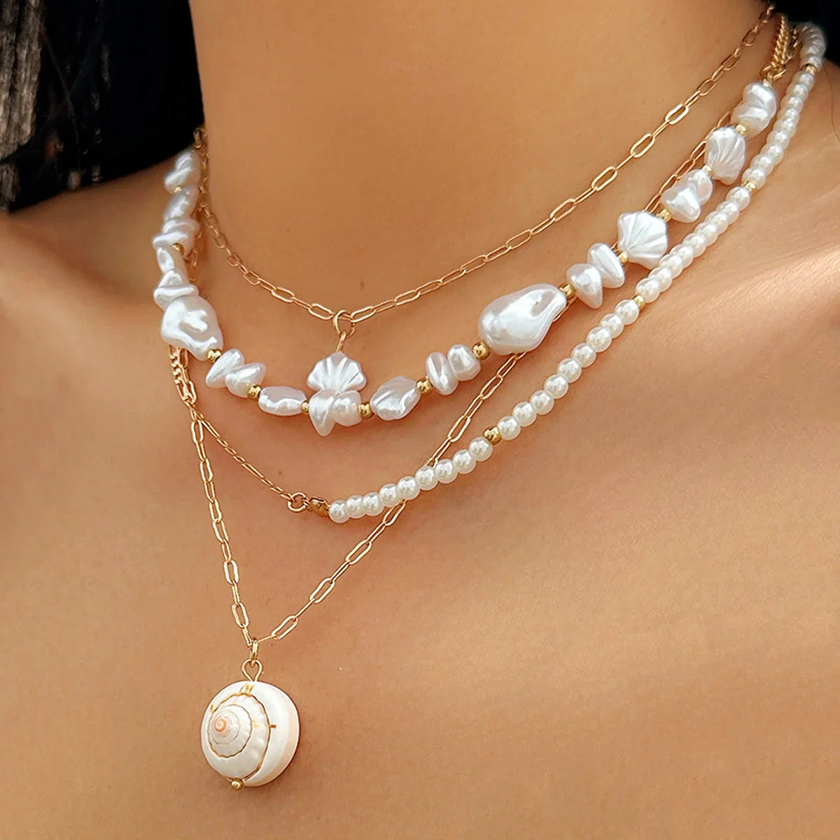 Beach Necklace Set