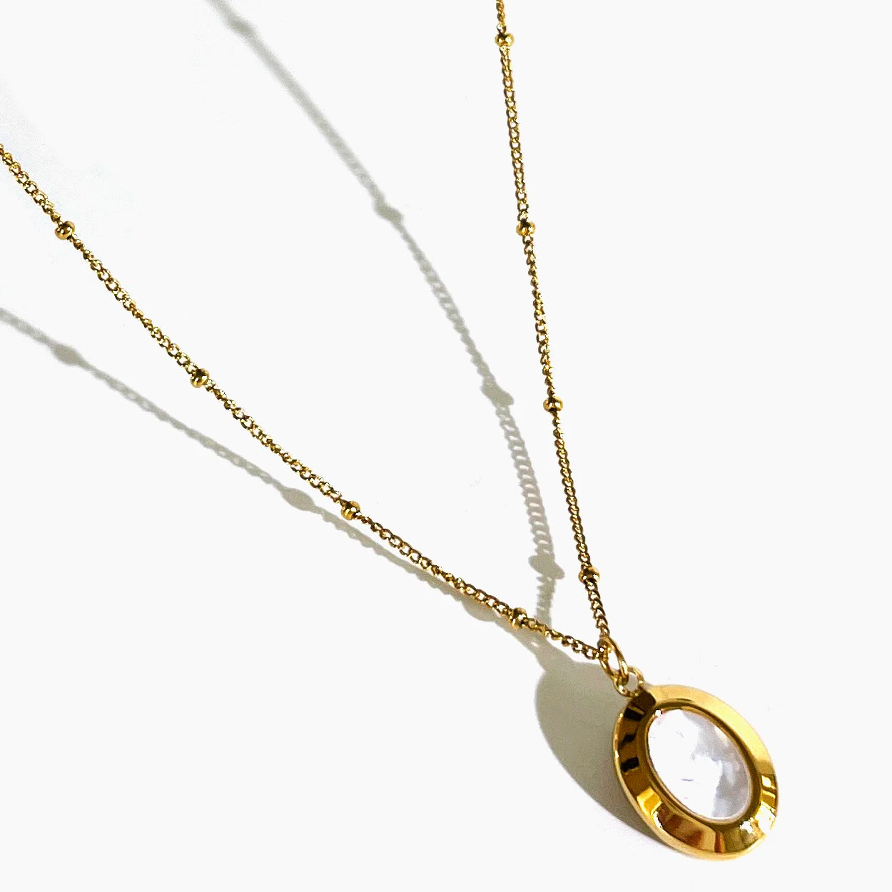 Gold Plated Shell Necklace