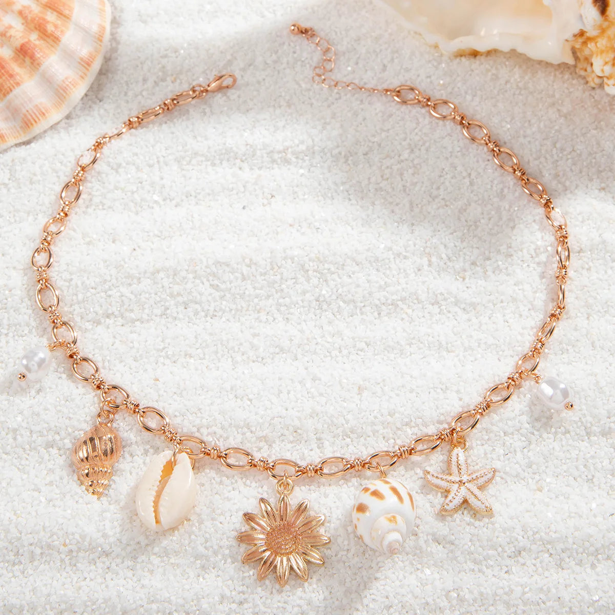 Seashell Chain Necklace