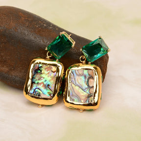 Elegant Abalone Earrings