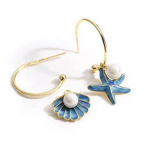 Retro Beach Earrings