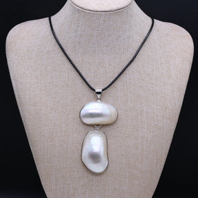 Mother Of Pearl Shell Necklace