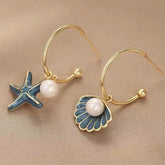 Retro Beach Earrings