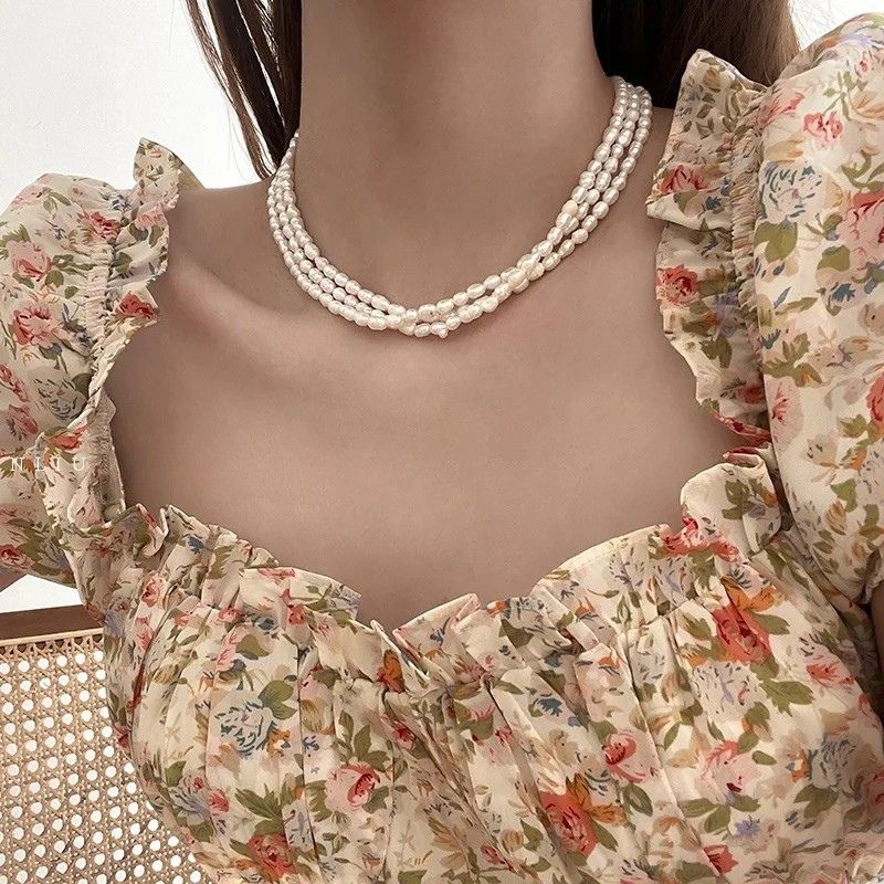 Pearl Choker Necklace