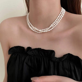 Pearl Choker Necklace