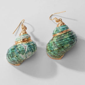 Turbo Shell Earrings