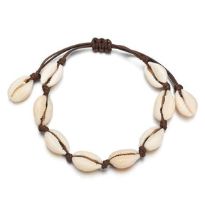 Ankle Bracelet Shell Cowrie DIY