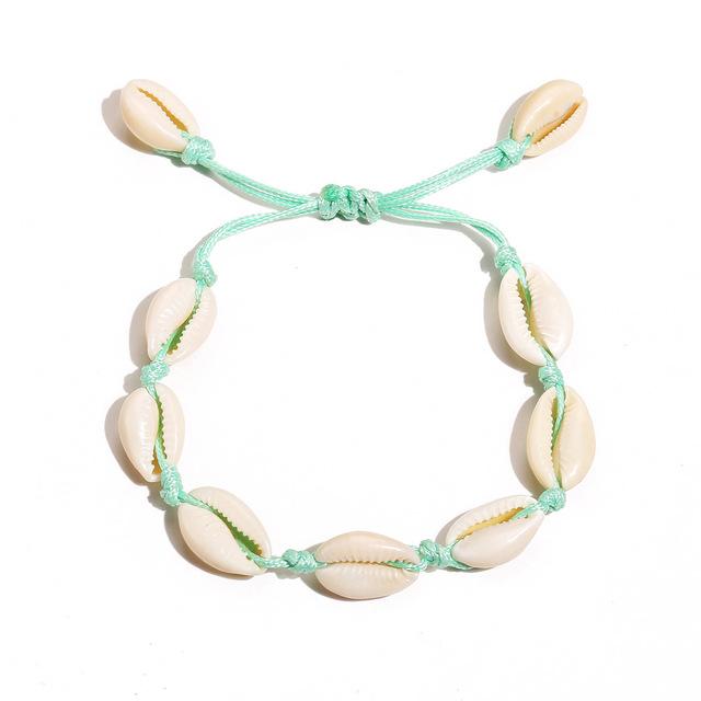 Handmade Seashell Ankle Bracelet