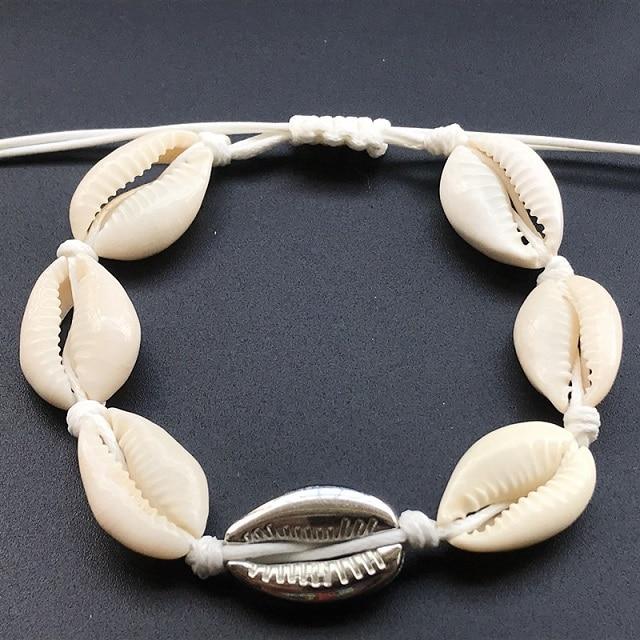 Seashell Cowrie Bracelet for Women
