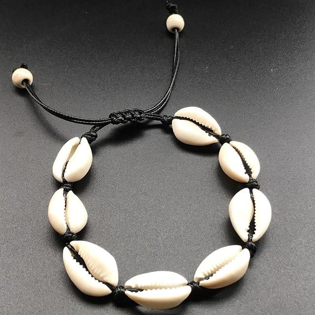 Seashell Cowrie Bracelet for Men