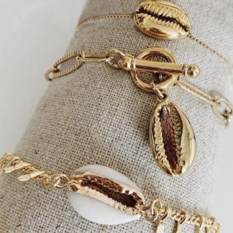 Shell Bracelet Cuff