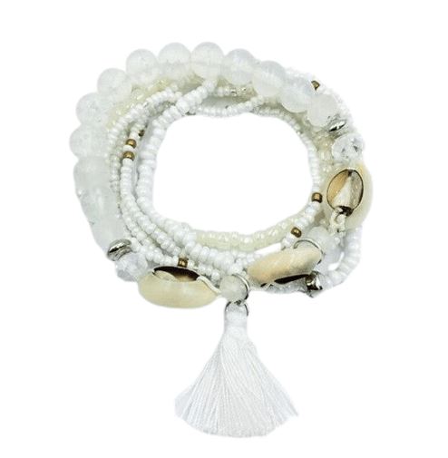 Multistrand Seashell Bracelet