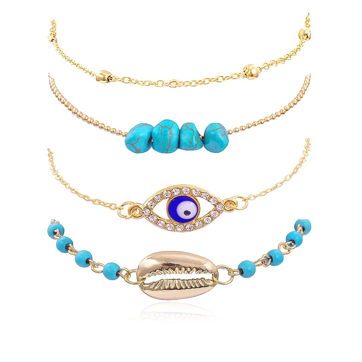 Seashell Eye Bracelet