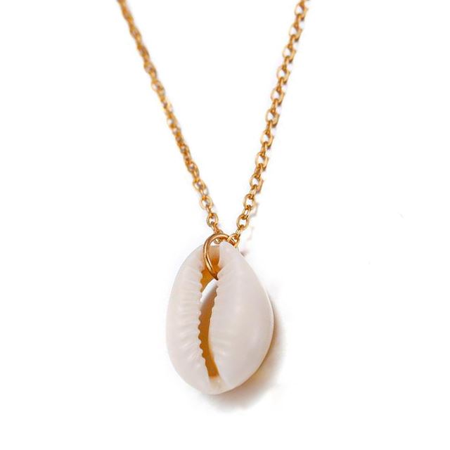 Gold Shell Necklace