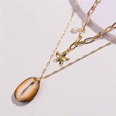 Porcelain Cowrie Necklace