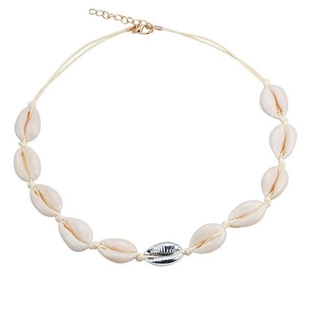 Shell Necklace Choker Cowries