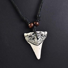 White Shark Tooth Necklace