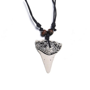 White Shark Tooth Necklace