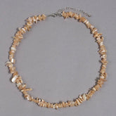 Brown Puka Shell Necklace