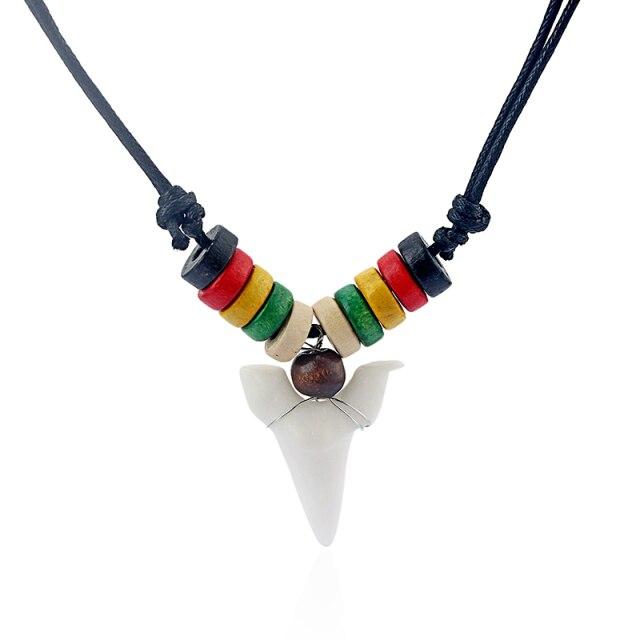 Surfer Necklace Shark Tooth