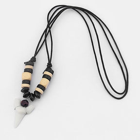 Surfer Necklace Shark Tooth