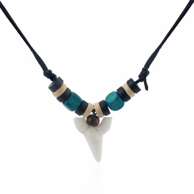 Surfer Necklace Shark Tooth