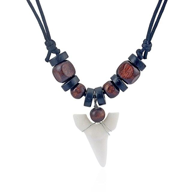 Surfer Necklace Shark Tooth